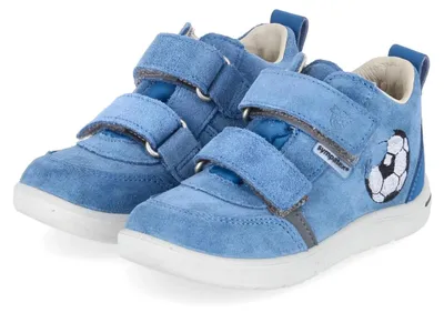 Zdjęcie produktu dla Pepino. Buty dla chłopców, model Klettschuhe, kolor niebieski, wykonane ze skóry i materiałów syntetycznych, rozmiar: 20