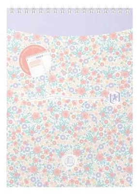 Image de Agenda quotidien A5/70K Floral OXFORD