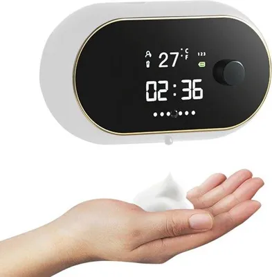 Obrázek produktu pro Automatický dávkovač mýdla s pohybovým čidlem, s možností nabíjení přes USB, do koupelny a kuchyně