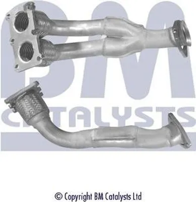 Produktbild von BM CATALYSTS Abgasrohr Auspuffrohr für VW GOLF III (1H1) Vorne BM70154