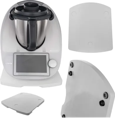 Produktbild von KADAX Gleitbrett für Thermomix, stabilen Küchenmaschine Stand,Weiß