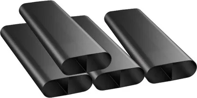 Produktbild von BORA 4er -Set Ecotube EFS750/4 Flachkanal mit Steg 750mm ++ Lagerware ++