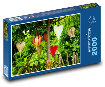 Zdjęcie produktu dla martinpuzzle - Puzzle 2000 elementów - Dekoracja - serce