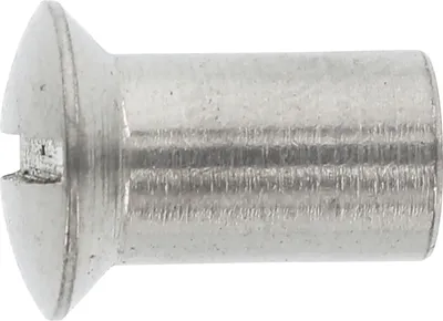 Produktbild von Hülsenmutter Linsensenkkopf M 6x 15 Edelstahl 1.4305 mit Schlitz