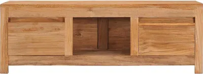 Produktbild von vidaXL TV-Schrank 100×30×35 cm Massivholz Teak
