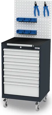 Image de WS24 Structure murale perforée L x P x H 600 x 30 x 605 mm - WS24-100212
