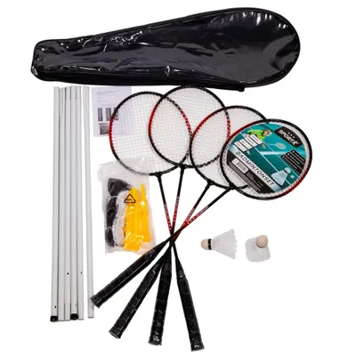 Produktbild von SportX Badminton-Set, 18-teilig