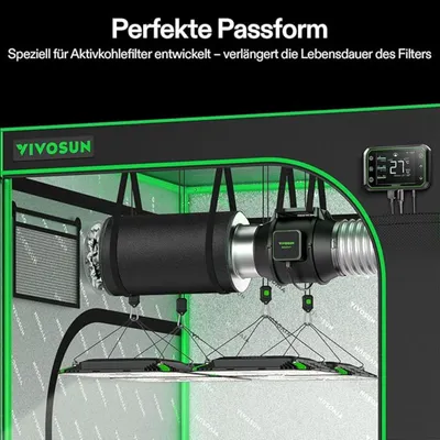 Image de VIVOSUN Préfiltre 15cm