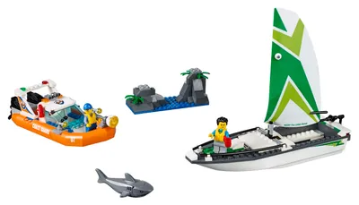 Produktbild von LEGO® City Segelboot in Not 60168