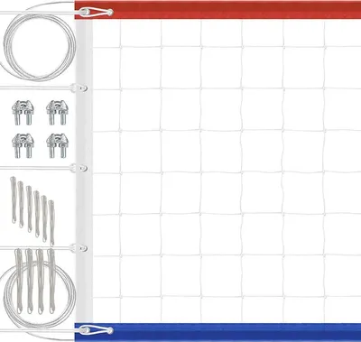 Produktbild von Volleyballnetz Volleyballnetz für den Außenbereich, 32 x 3Fuß großes Volleyballnetz