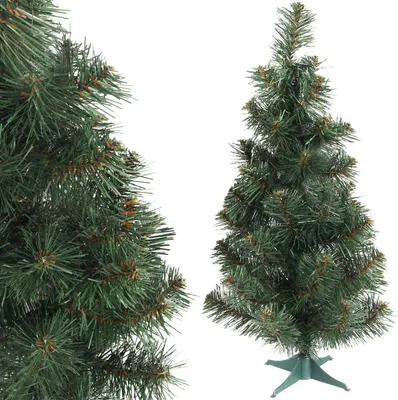 Imagen del producto de Árbol de Navidad artificial polaco, color verde, con forma de abeto. Directamente del fabricante GOLIAT. Altura: 60 cm