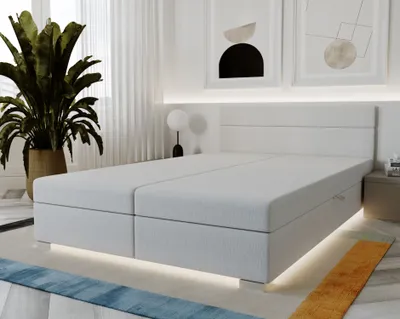 Obrázok produktu pre Čalúnená posteľ 160x200 ROSIE 10 - biela