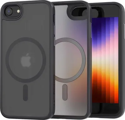 Image de Étui magnétique pour MagSafe SPACECASE Hybrid Mag pour iPhone 7/8/SE Noir