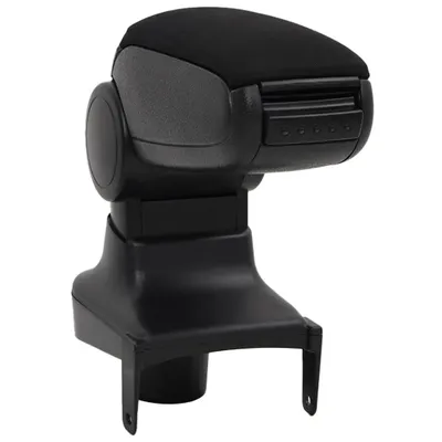 Immagine prodotto di vidaXL Bracciolo auto nero 15x35x(30-47) cm ABS