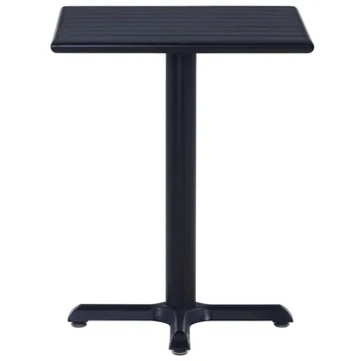 Immagine prodotto di Tavolo da Giardino Nero 60x60x75 cm