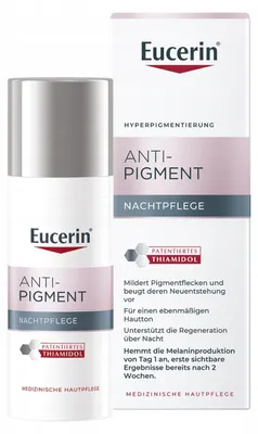 Produktbild von Eucerin Anti-Pigment Nachtcreme Thiamidol Panthenol 50 ml