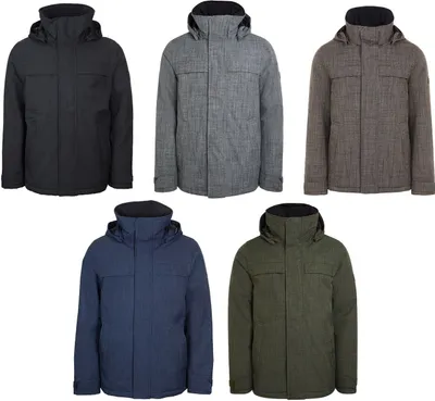 Produktbild von ELKLINE UNDERCOVER Herren wasserdichte Outdoorjacke, Größe:S, Farbe:Anthramelange