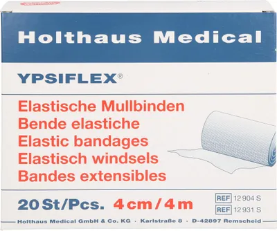 Obrázok produktu pre Gázové obväzy elastické 4 cmx4 m 20 ks