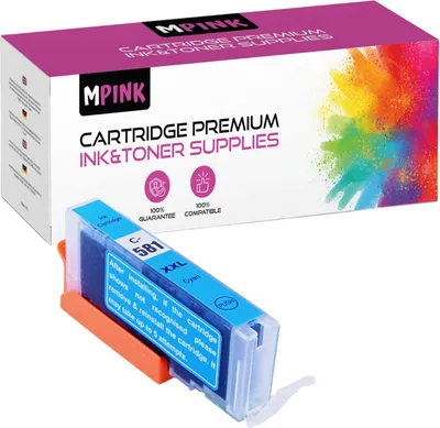 Produktbild von Druckerpatronen für Canon CLI-581XLC Cyan TR7500 8550 TS6100 6150 6200 6240 Series