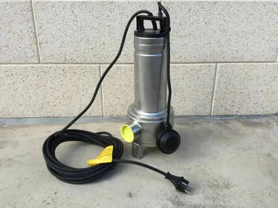 Obrázek produktu pro Elektrické čerpadlo na špinavou vodu, 1,1 hp, ponorné, přenosné a automatické, z nerezové oceli LOWARA DOMO10VX