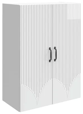 Zdjęcie produktu dla Szafka ścienna Biały wysoki połysk 66 x 34,5 x 90 cm