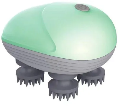 Image de Appareil de massage électrique doté de 4 têtes de massage pétrissantes, adapté à tout le corps.