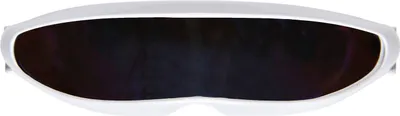 Produktbild von Cyber Brille in weiss  - Faschingsbrille für den Cyperraum
