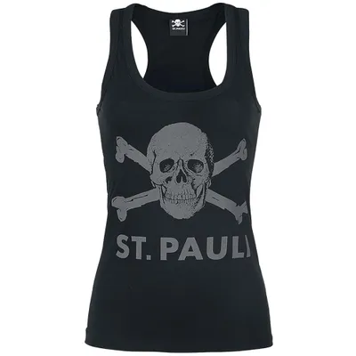 Produktbild von FC St. Pauli - Totenkopf - Tank-Top