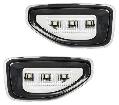 Für Dacia Duster II ab 2018- 2x LED Seitenblinker Blinker Set Schwarz Chrom in der Farbe Schwarz von AD TUNING GmbH & Co. KG