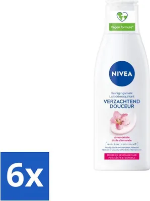 Produktbild von Nivea - Gesichtsreiniger - Trockene und empfindliche Haut - Mandelöl - Hydramin - 200 ml - Vorteilspack - 6 Stücke