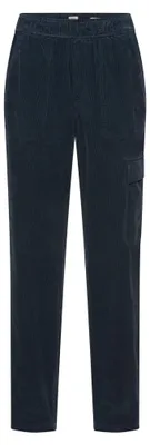 Productafbeelding van camel active dames cargobroek van 100% katoen, donkerblauw, dameskleding, maat 33W / 32L