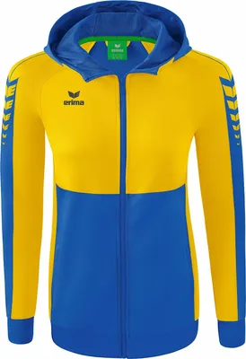 Produktbild von Erima Six Wings Trainingsjacke mit Kapuze, mehrfarbig