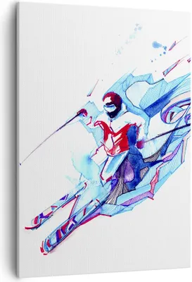 Produktbild von Bild auf Leinwand - Leinwandbild - Einteilig - Action Sport Aktivität - 50x70cm - Wand Bild - Wanddeko - Wandbilder - Leinwanddruck - Wanddekoration - Leinwand bilder - Wandbild - PA50x70-3058
