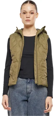 Immagine prodotto di Urban Classics Donna Gilet Puffer Super Leggero oliva - L