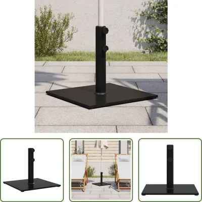 Produktbild von The Living Store Sonnenschirmständer Ø32/38/48 mm Mast 17 kg Quadratisch