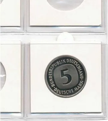 Produktbild von SAFE 25 Münz-Rähmchen 32,5 mm 50x50 selbstklebend
