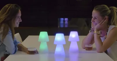 Produktbild von NewGarden LOLA 20 LED Tischleuchte RGB für 3 AAA Batterien
