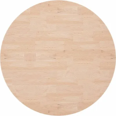 Immagine prodotto di Piano Tavolo Rotondo Ø90x2,5 cm Massello di Rovere Non Trattato