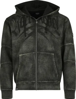 Produktbild von Rock Rebel by EMP Herren Rebels & Reapers schwarz/grün XXL