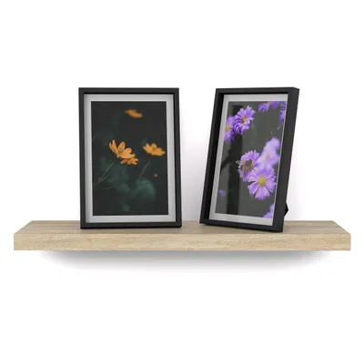 Zdjęcie produktu dla STIV Möbel | Półka Ścienna Dąb Sonoma 40 cm | Niewidoczny Montaż | Stylowa Półka na Dekoracje Książki Pokój Kuchnia