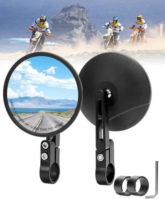 Obrázek produktu pro Univerzální zrcátka na motocykly - sada 2 kusů