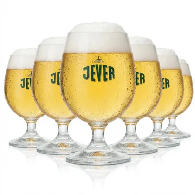 Produktbild von 6x Jever Bier Glas Frankfurt Schwenker 0,3l Ballon Tulpe Gläser Pokal Tasting
