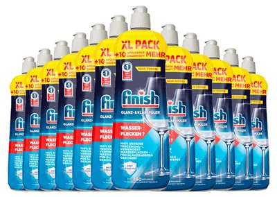 Produktbild von Finish-Klarspüler Normal – 12 x 170 Wäschen - 12x800 ml