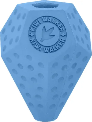Obrázek produktu pro Hračka pro psy gumová Kiwi Walker DIABALL s dírou na pamlsky Mini 8 cm modrá