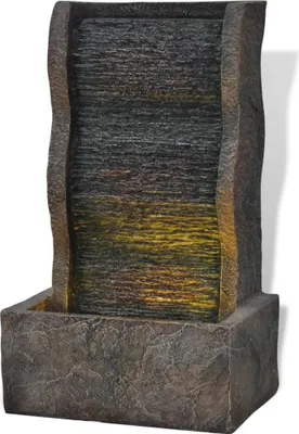 Immagine prodotto di The Living Store Fontana da interno con luce LED in poliresina