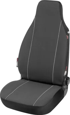 Produktbild von WALSER Auto-Sitzbezug Modulo, Universaler Vordersitzbezug, Universal Auto-Schonbezug für Highbacksitz, PKW-Sitzbezug, Sitzschoner-Auto schwarz