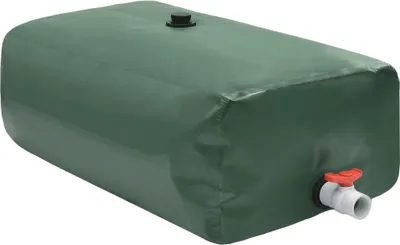 Obrázek produktu pro Skládací nádrž na vodu pvc Zelená / 1500 l