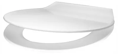 Produktbild von Duroplast Toilettensitz Super Slim 37 x 45,5 cm Weiß Soft-Close Schnellverschluss