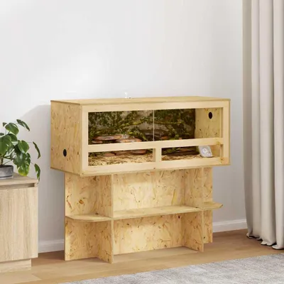 Produktbild von "Schlussverkauf" Terrarium - Viel Platz - Braun 100x40x40 cm OSB C17433