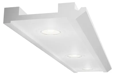 Immagine prodotto di ELHARE Profilo per stucchi Spot LED Striscia di illuminazione indiretta Luce XPS LH4G - 80x300mm, 2m